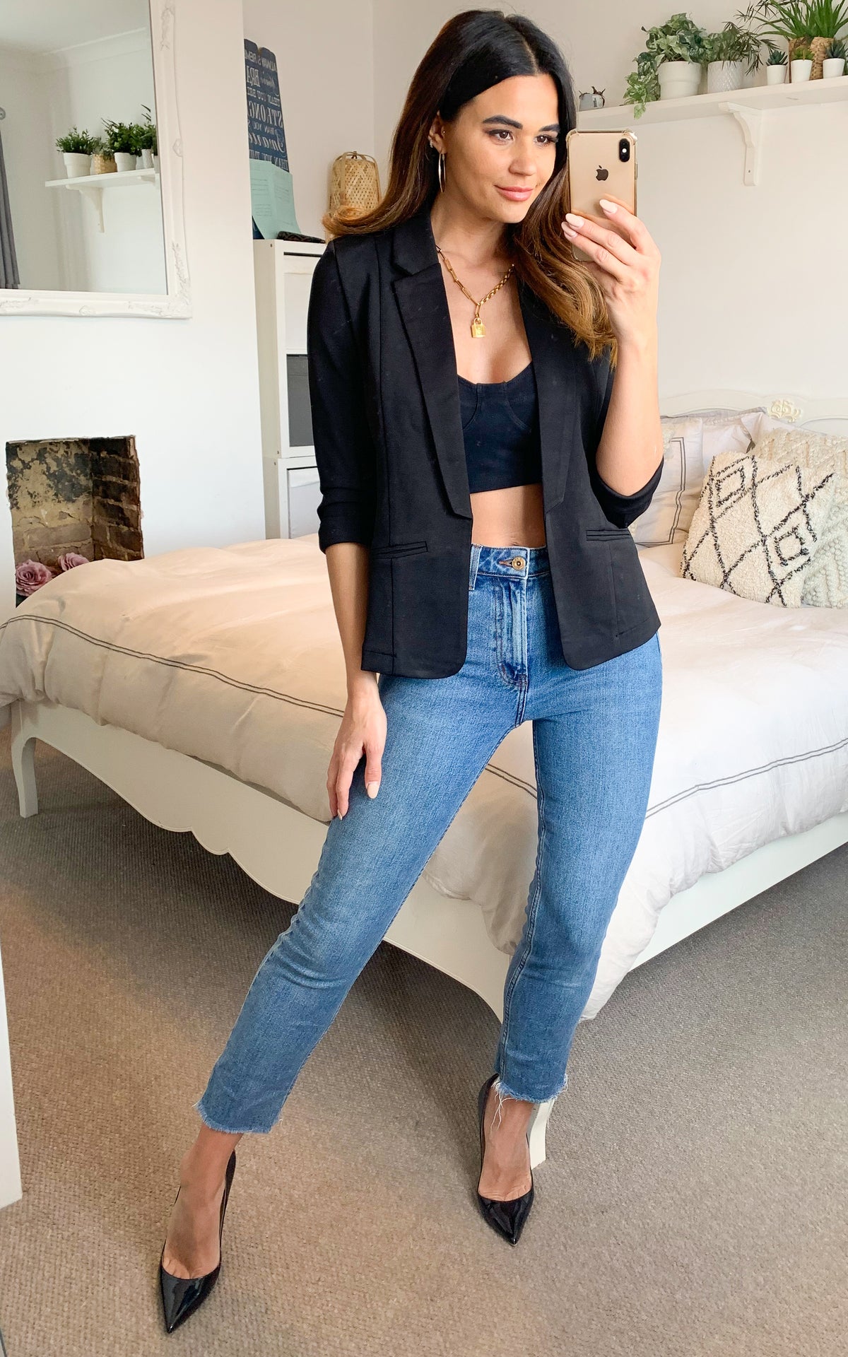 Fitted Tailored Blazer