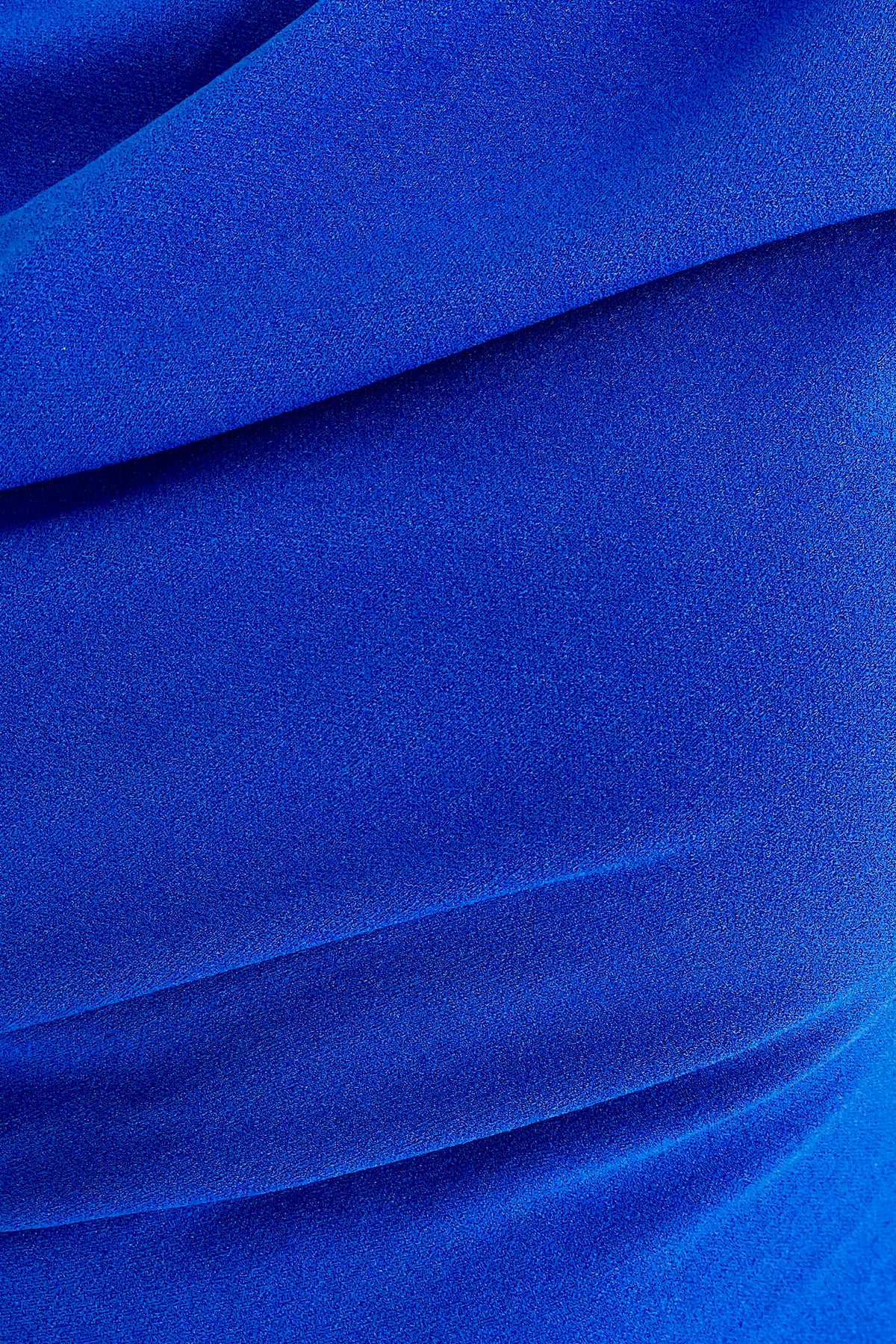 Donna Asymmetric Neckline Jumpsuit Cobalt