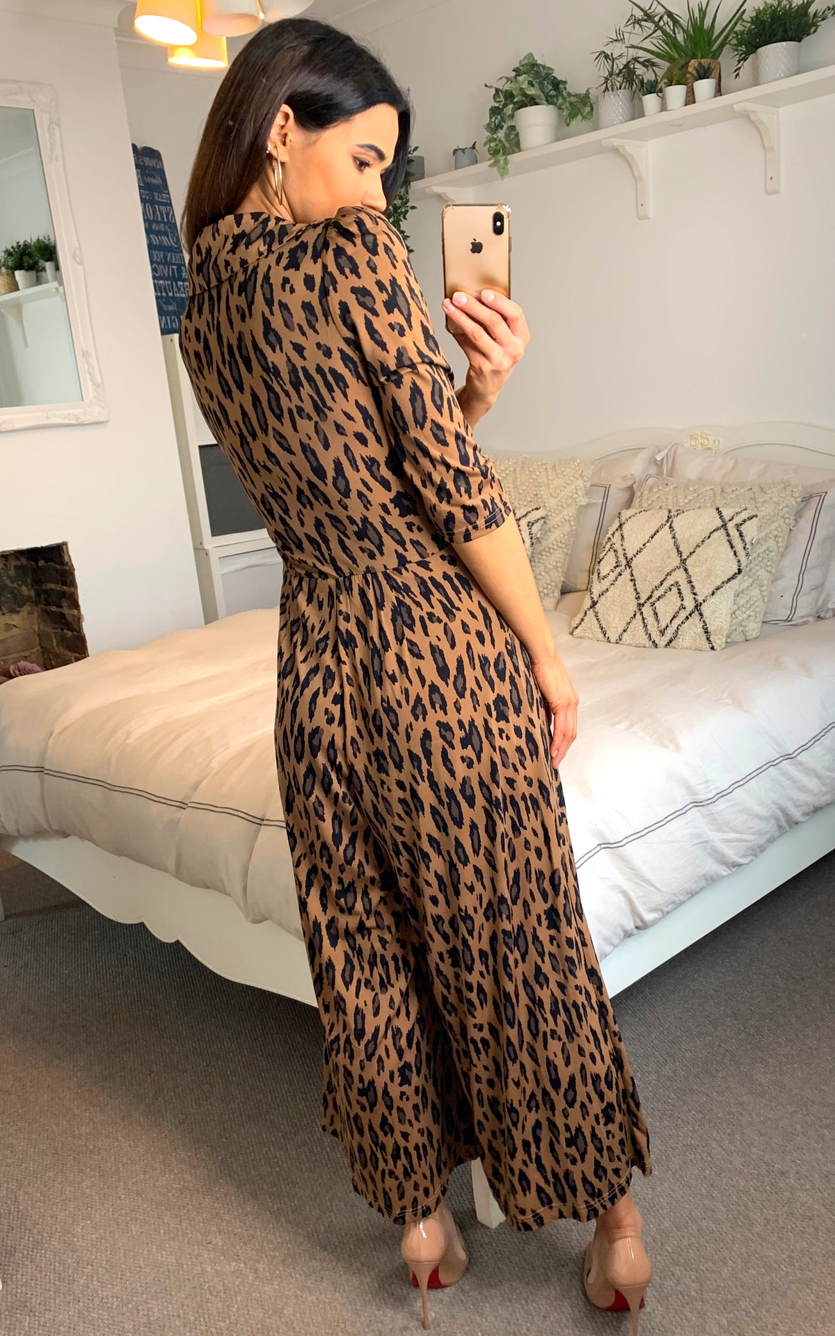 Melissa Jumpsuit, Brown Animal