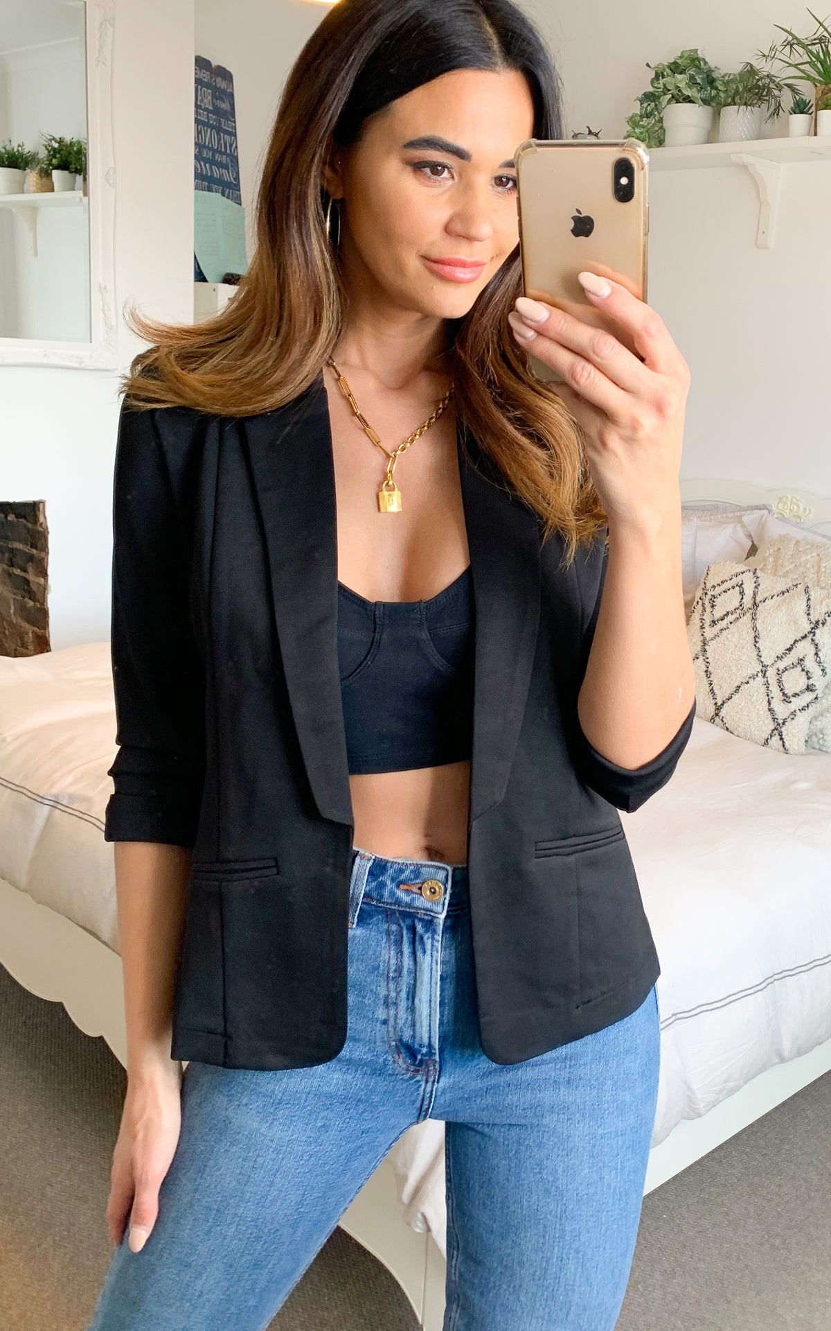 Fitted Tailored Blazer