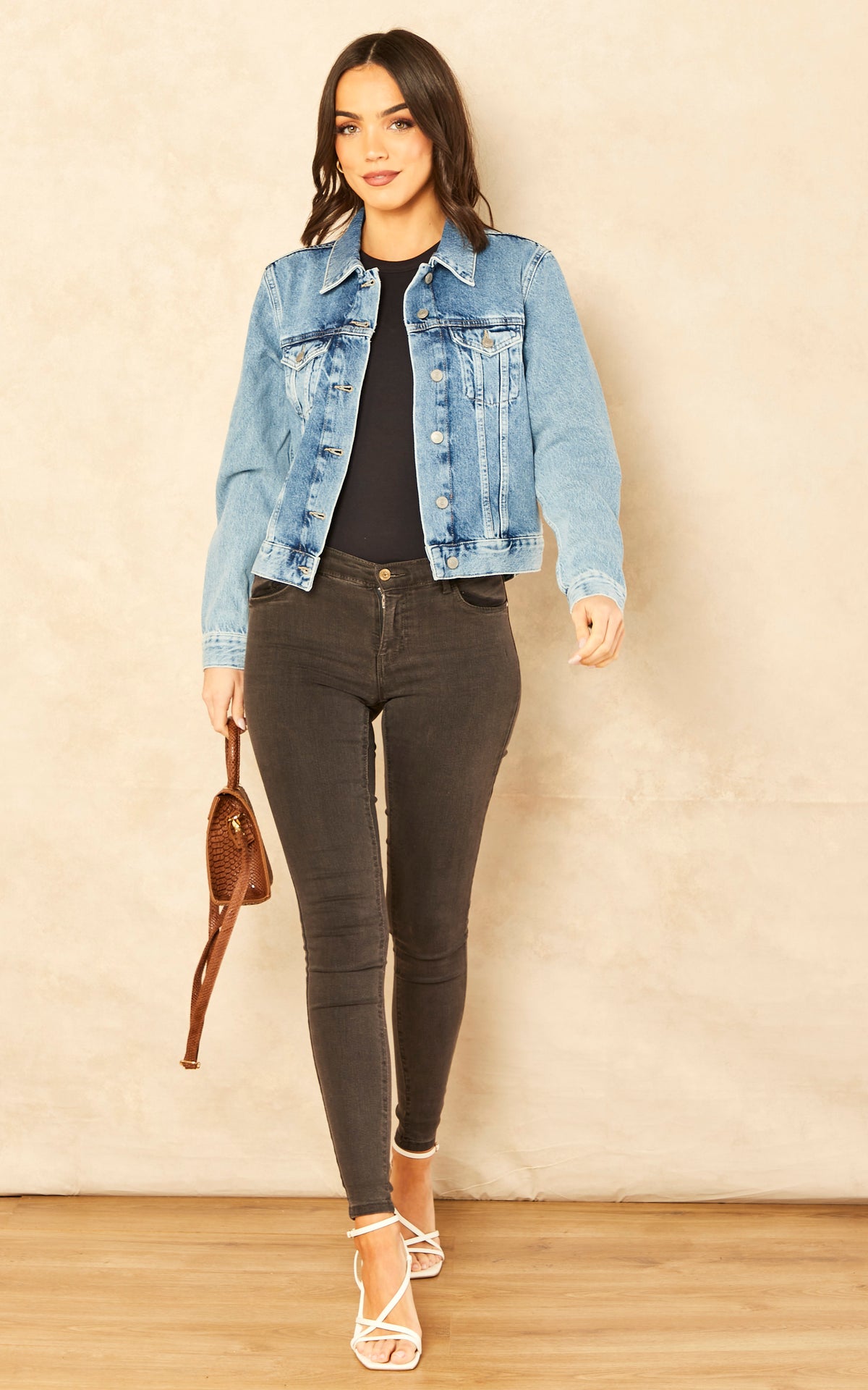 Denim Jacket in Light Blue