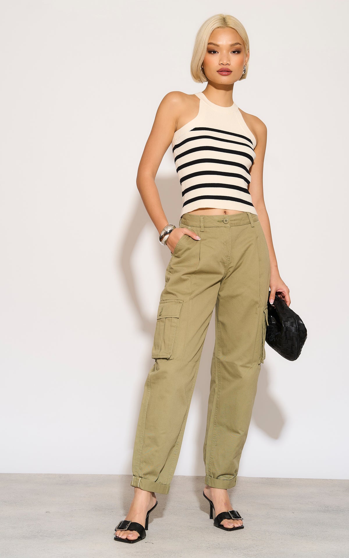 Cargo Trousers in Khaki