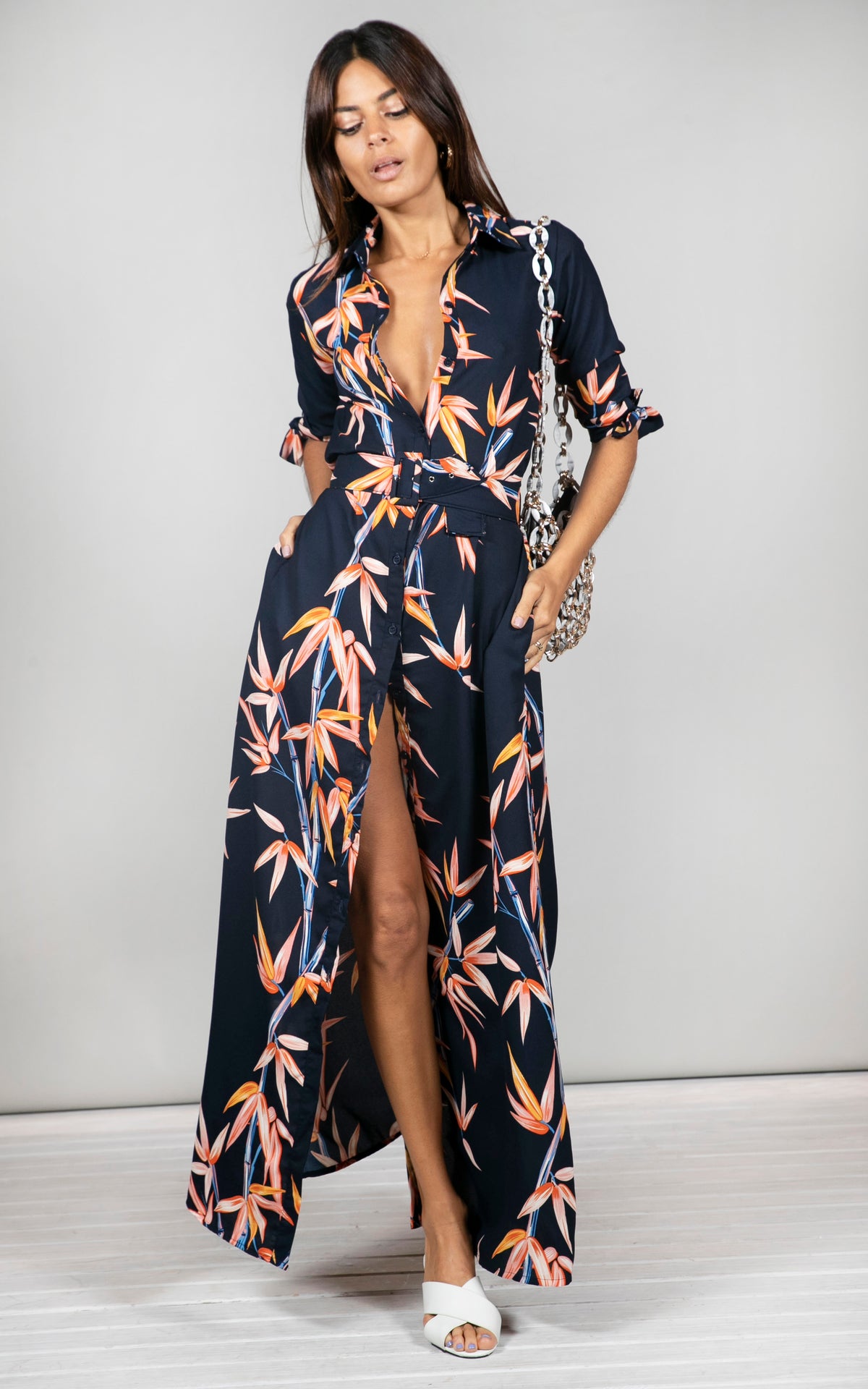 Dove Dress In Bamboo